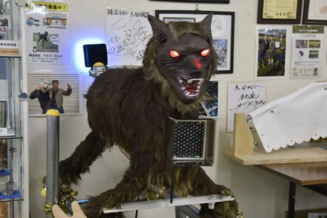 Monster Wolf robot grabs spotlight in Japan as tool to scare off bears