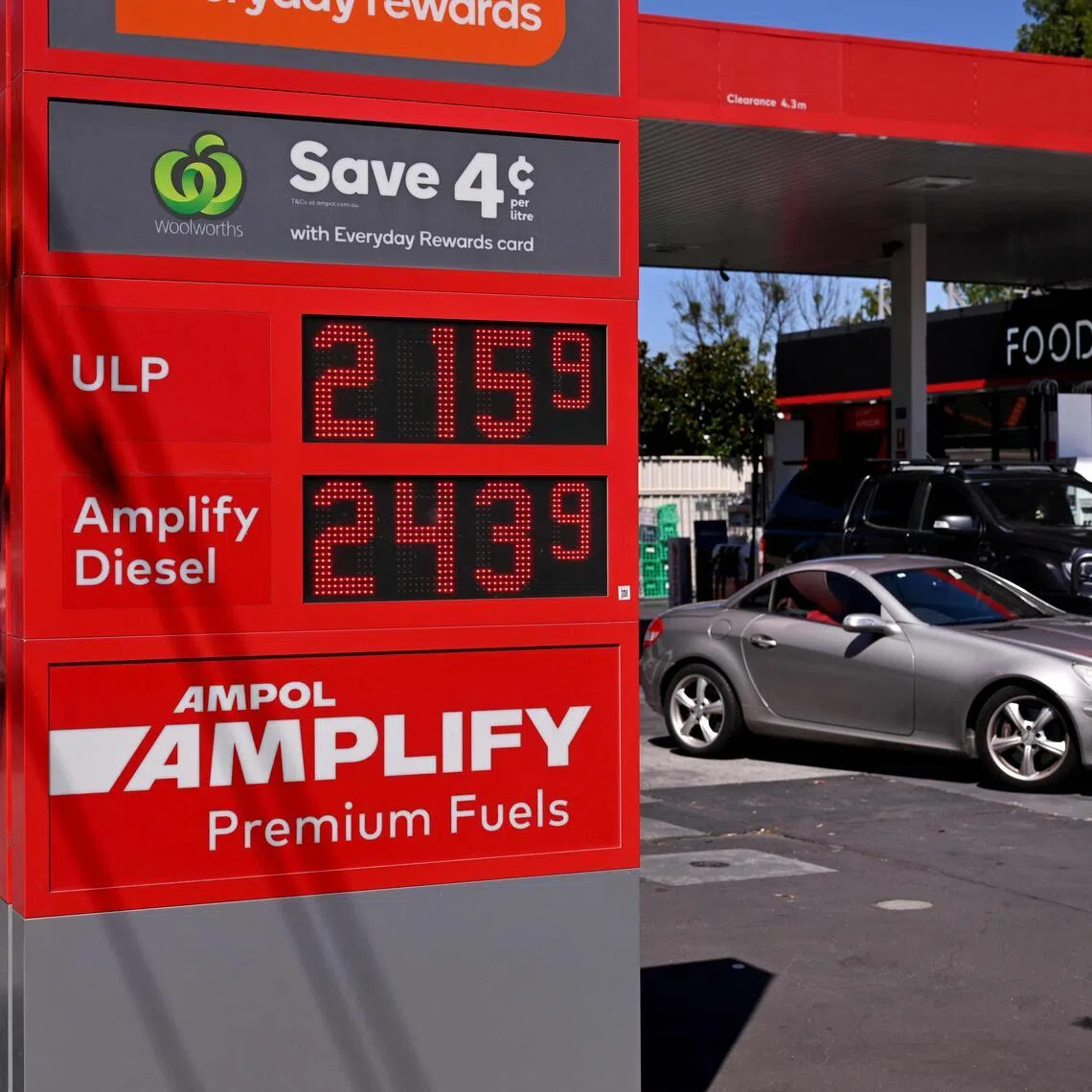 Australia – reliant on oil imports for fuel – has seen petrol prices spike since the outbreak of the war in the Middle East. 