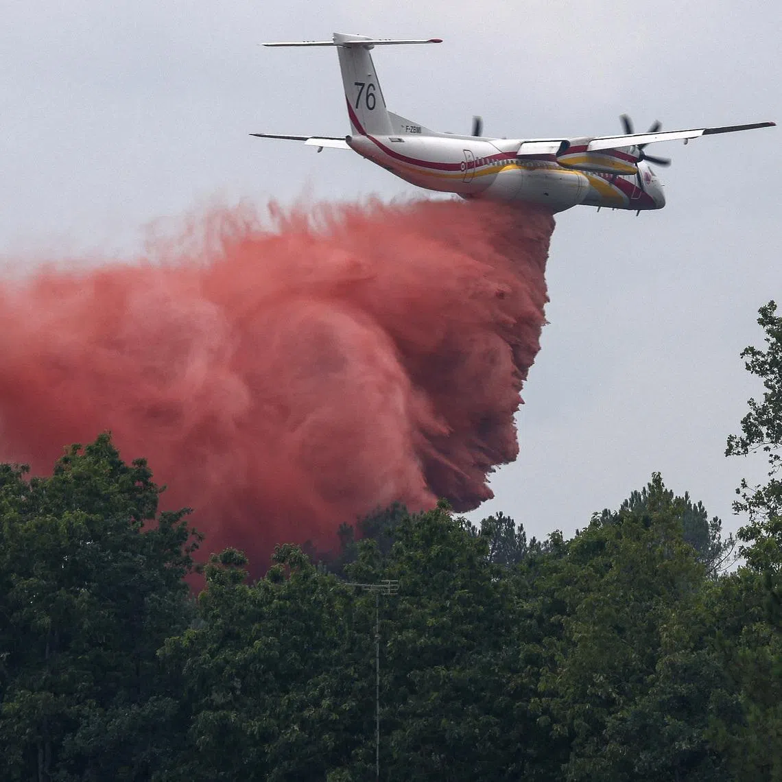 France is going through an unprecedented wildfire season.