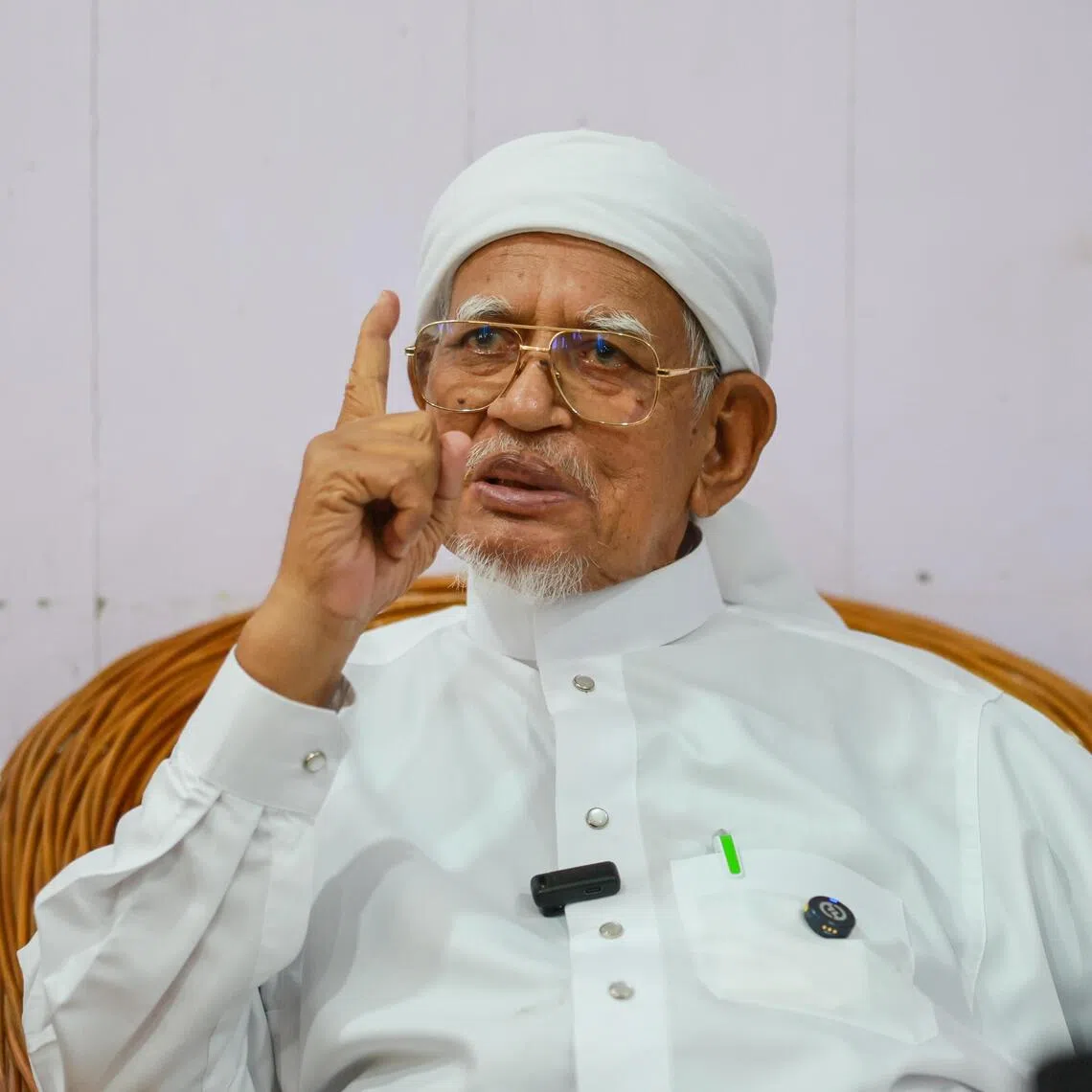 Parti Islam Se-Malaysia president Hadi Awang said the meeting took place when PAS was part of the Pakatan Rakyat coalition.