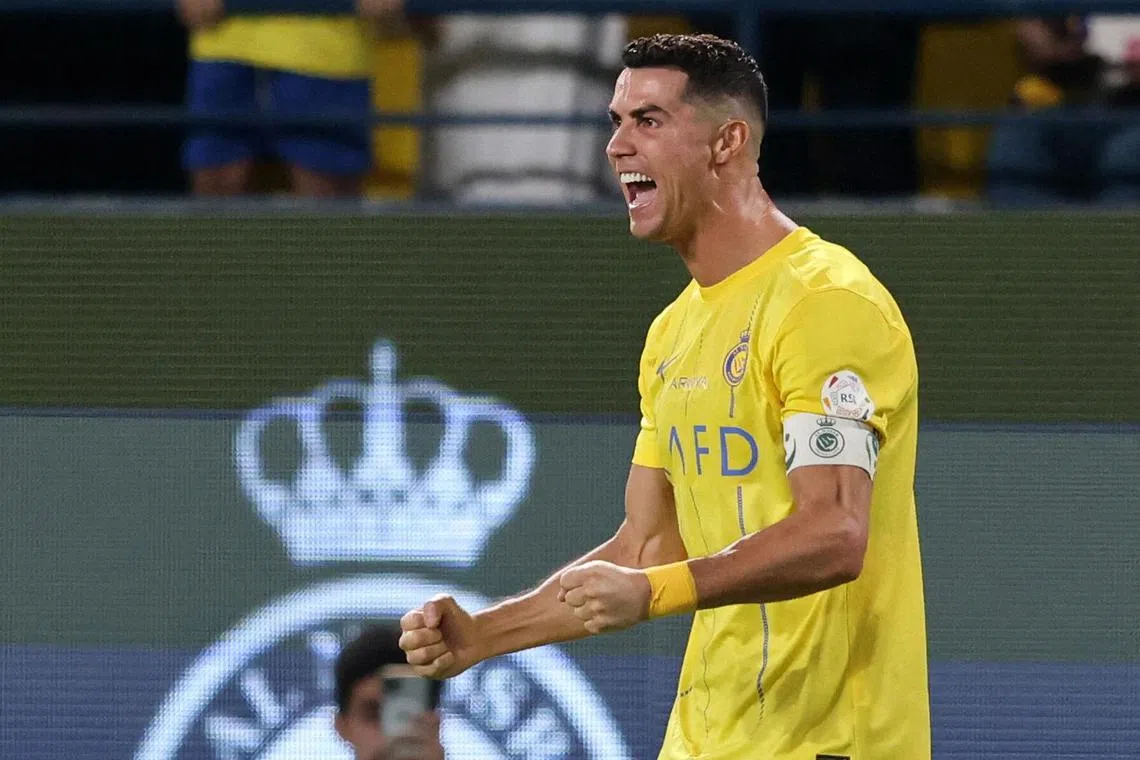 Al-Nassr, backed by Saudi Arabia's sovereign wealth vehicle, signed Cristiano Ronaldo in January on a two-and-a-half-year deal said to total €400 million (S$579.3 million).