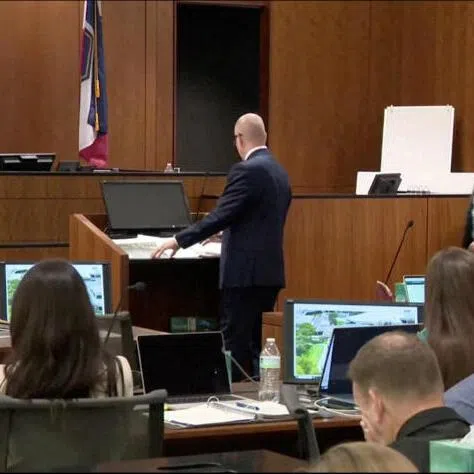 A still image from video shows Tyler Robinson, accused in the fatal shooting of conservative activist Charlie Kirk, at a preliminary court hearing in Provo, Utah, on July 6, 2026.