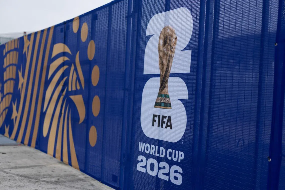 Security fence surrounds the SoFi Stadium as the venue prepares to host World Cup 2026 in Inglewood, California, U.S., June 4, 2026.  REUTERS/Mike Blake