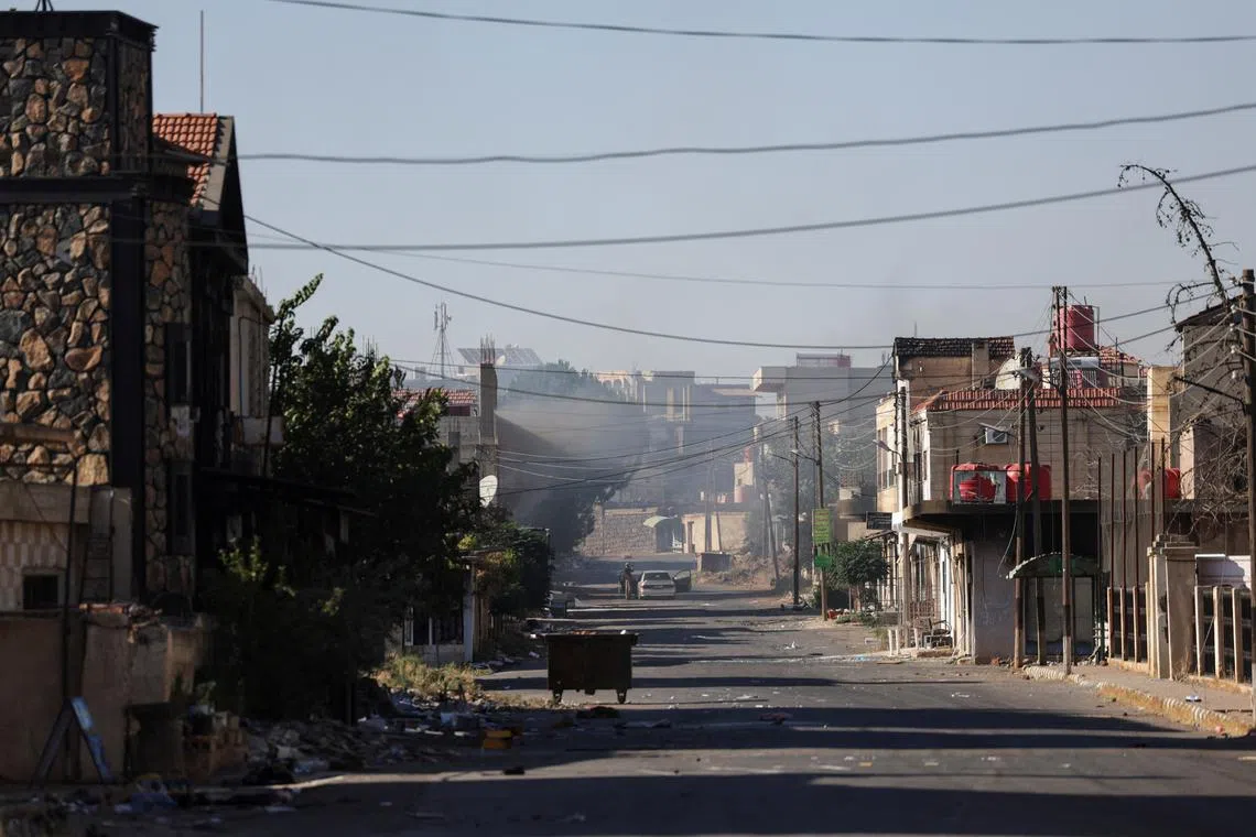 The evacuees, including women and children, were headed for reception centres in neighbouring Daraa province and to the capital Damascus.