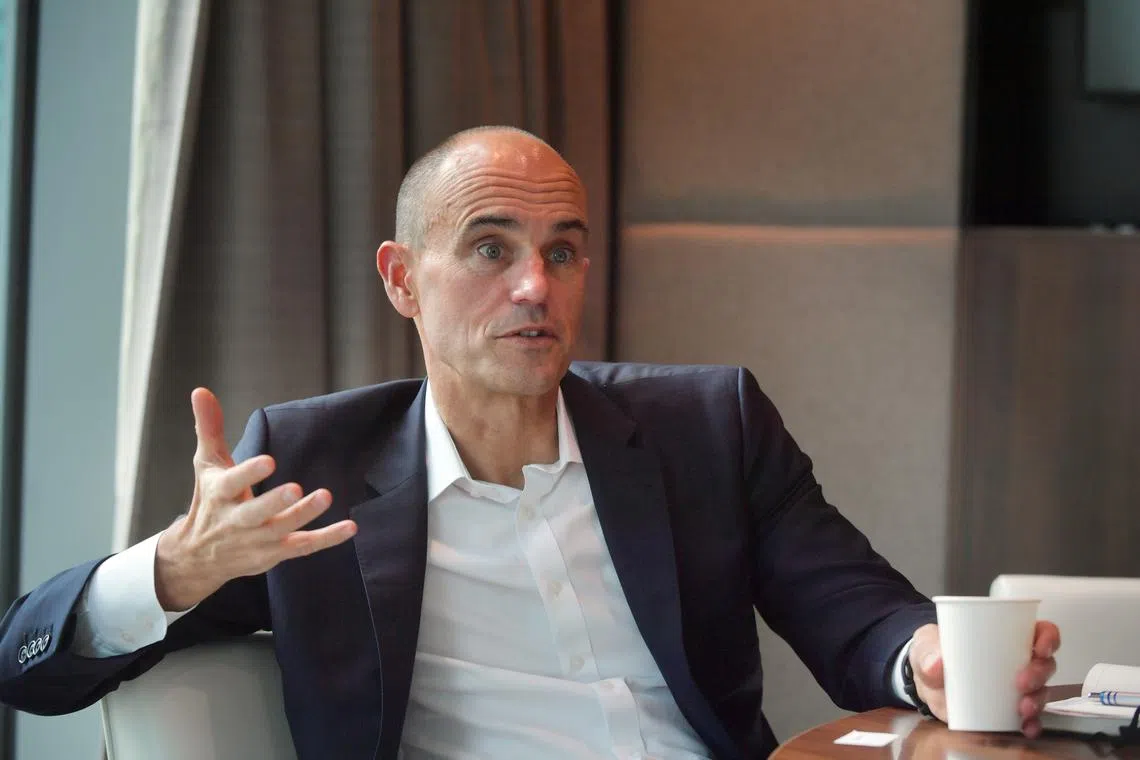 The son of a US Navy aviator who spent his toddler years at Subic Bay in the Philippines during the Vietnam War era, Mr Bob Sternfels knows something about resilience.