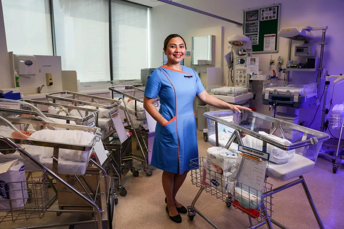 Cheryl O. Pia Mandadero says the support she received from nursing leaders at NUH helped her through some of life’s toughest moments.