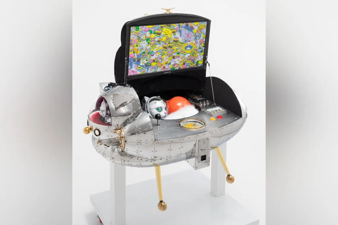 The influence of tokusatsu is clear in the works of Kenji Yanobe.