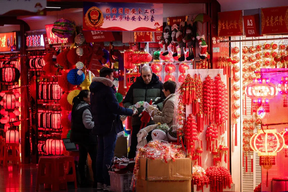 China's retail sales rose 3 per cent from a year ago, the National Bureau of Statistics said on Dec 16. 