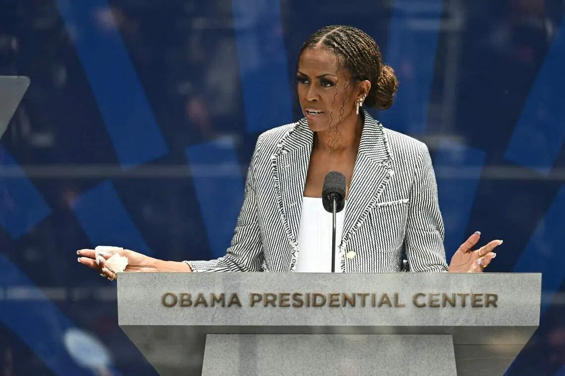 Former US First Lady Michelle Obama would be a formidable candidate, but she has said she will not run for presidency.
