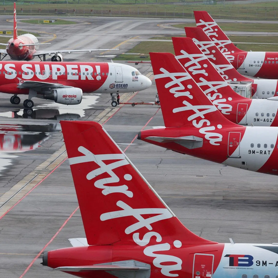 AirAsia has also asked some plane-leasing firms to push back rental payments on more than 16 aircraft.