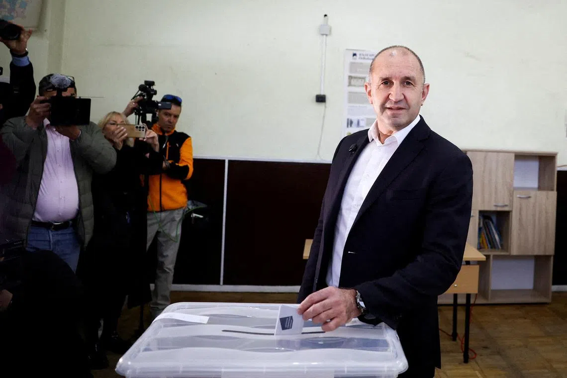 Bulgaria's president gives mandate to election winner Radev to form government