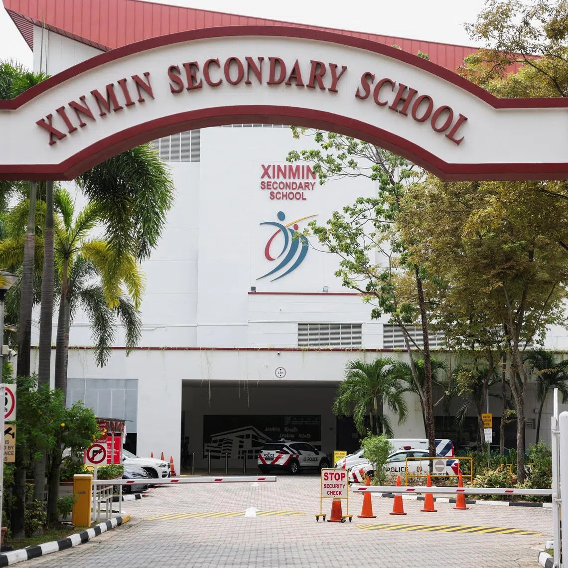 A bomb threat was made at the secondary school on the morning of Aug 13, and led to the evacuation of students and staff members.