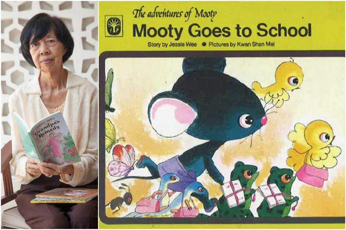 Jessie Wee was best known as the creator of the beloved children’s books series The Adventures Of Mooty (1980).