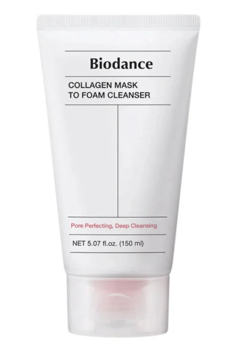 Best K-beauty brands in Singapore: Biodance Collagen Mask To Foam Cleanser