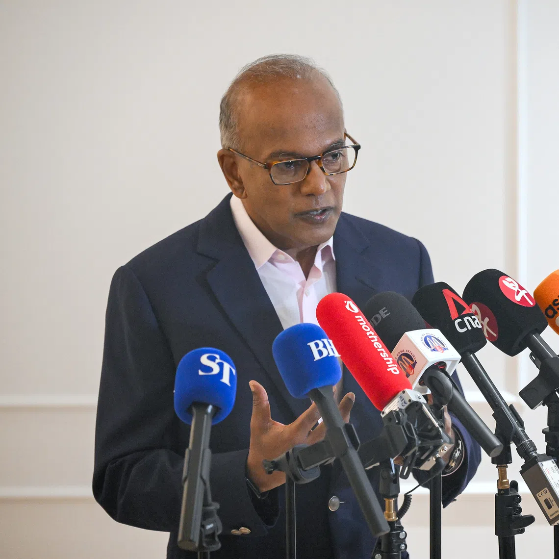 Home Affairs Minister K. Shanmugam noted that there are other initiatives that the Government supports, including a fund-raising effort.