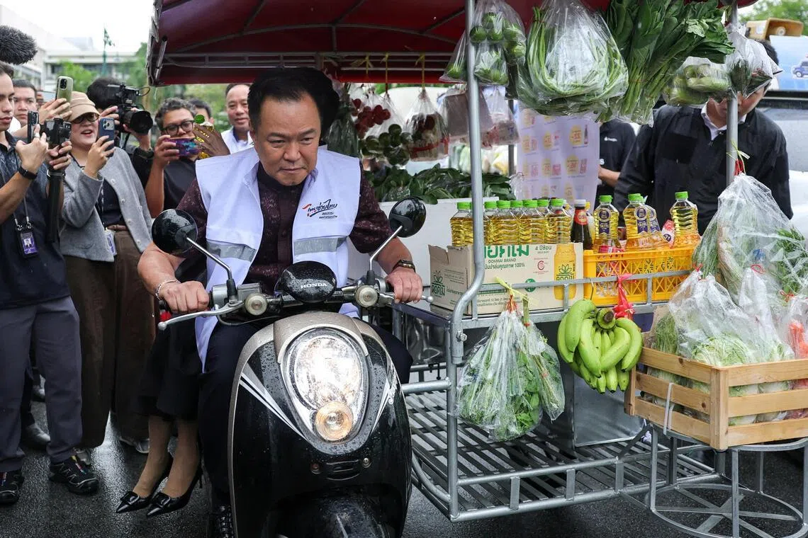 Thailand's Prime Minister Anutin Charnvirakul has promised to keep closed border crossings with Cambodia in his election campaign.