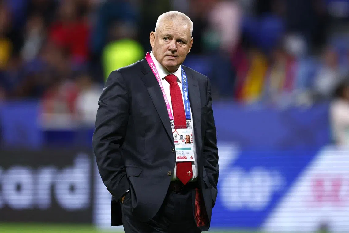 Wales head coach Warren Gatland was impressed by his side’s defence in their 40-6 win over Australia.