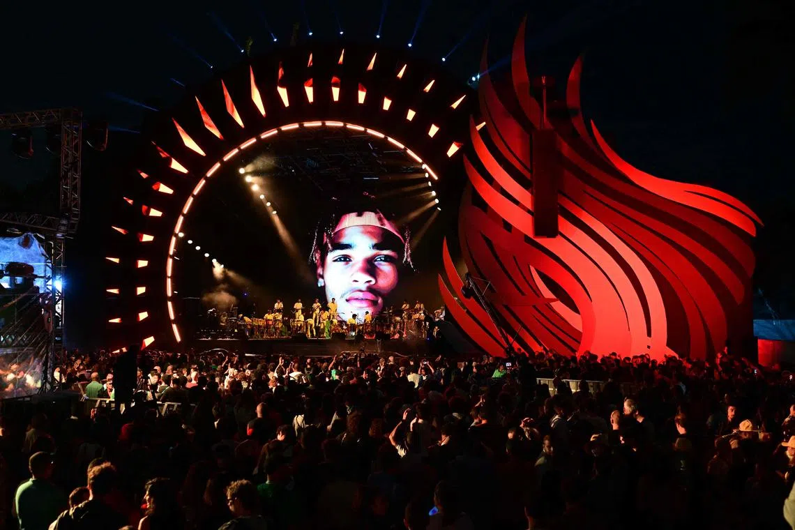 A cultural festival is held in Rio de Janeiro on Nov 14 ahead of the G-20 summit set to start on Nov 18.