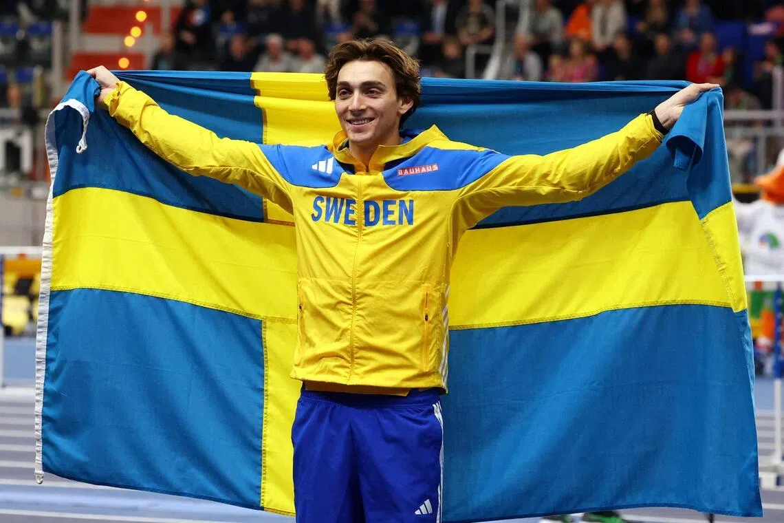All eyes in China will be on Duplantis, who will open his outdoor season in a loaded pole vault field that includes Greece’s Emmanouil Karalis.