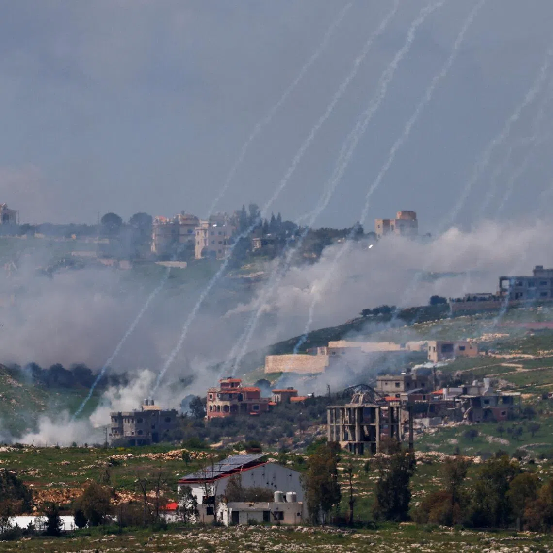 Lebanon’s health ministry said 10 people were killed by Israeli strikes in the south on April 11.