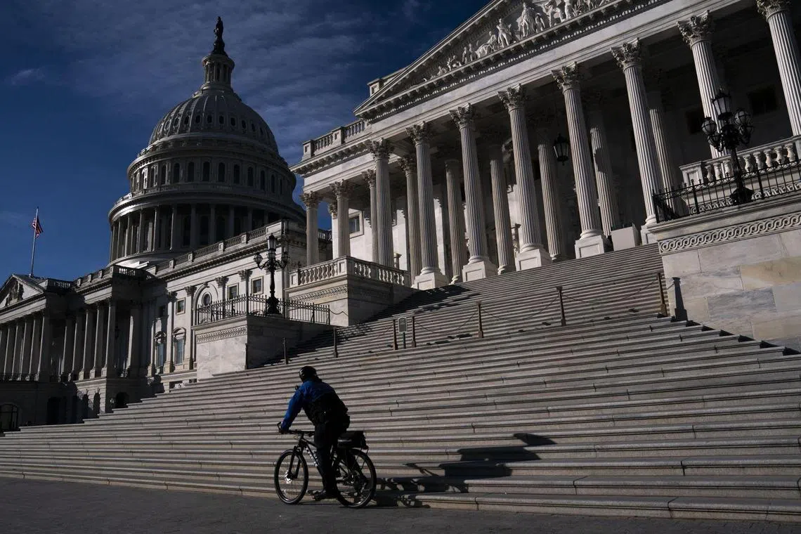 The US Congress will reconvene on Jan 3.