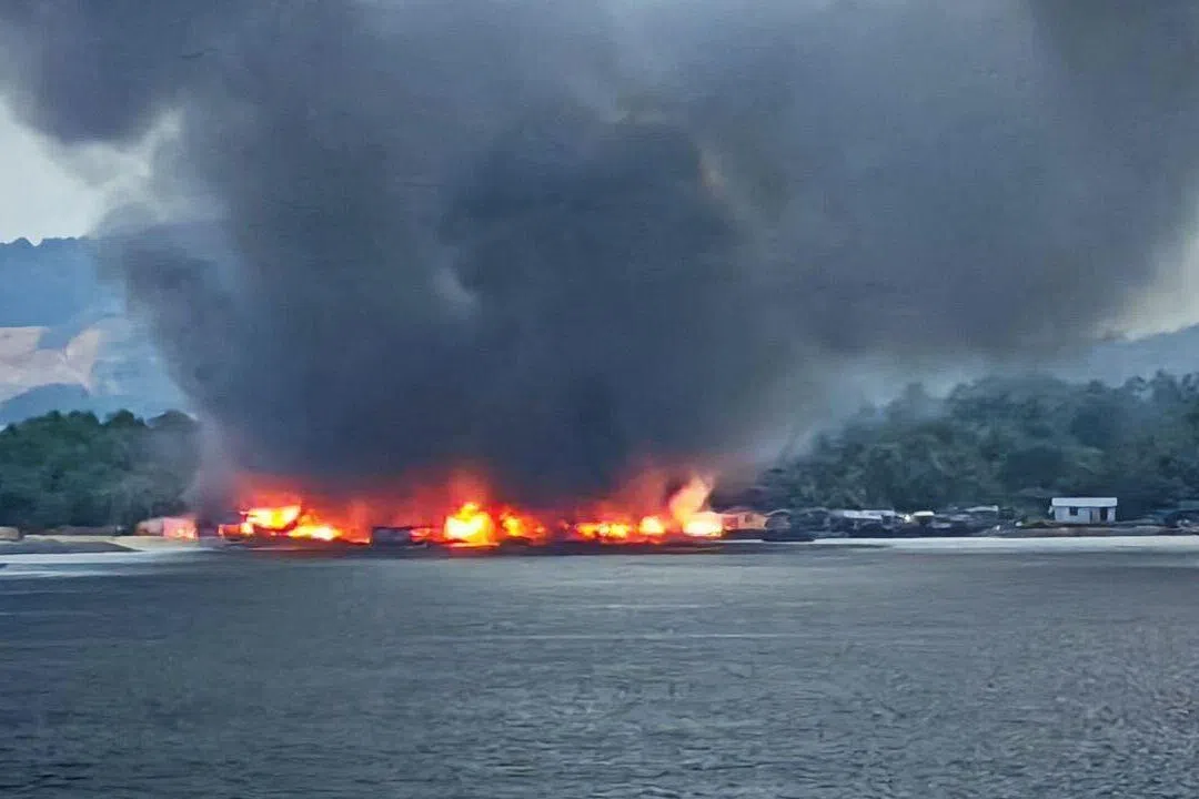Fire breaks out in Orang Asli village in Johor, damaging 30 houses