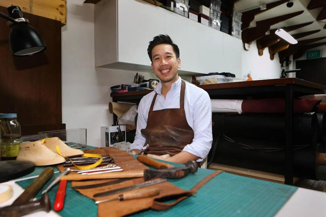 Josh Leong, co-founder of artisanal shoe brand Palola.
