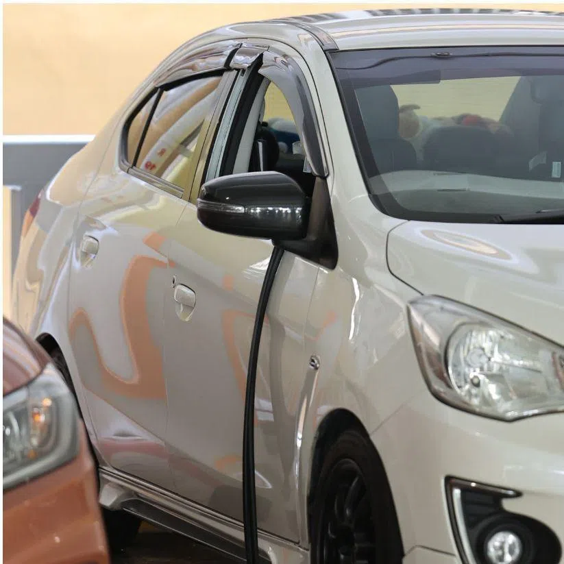 The police said they received several reports of side windows of cars being shattered near Tengah and Bukit Batok on May 3.