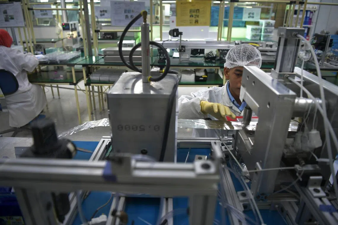 The purchasing managers’ index, a barometer of the manufacturing sector, rose 0.2 points from December 2023 to 50.7.