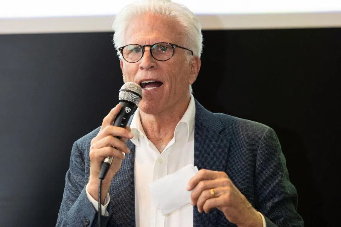 Ted Danson, 78, was involved romantically with Whoopi Goldberg at the time of the celebrity roast held by the New York Friars Club.