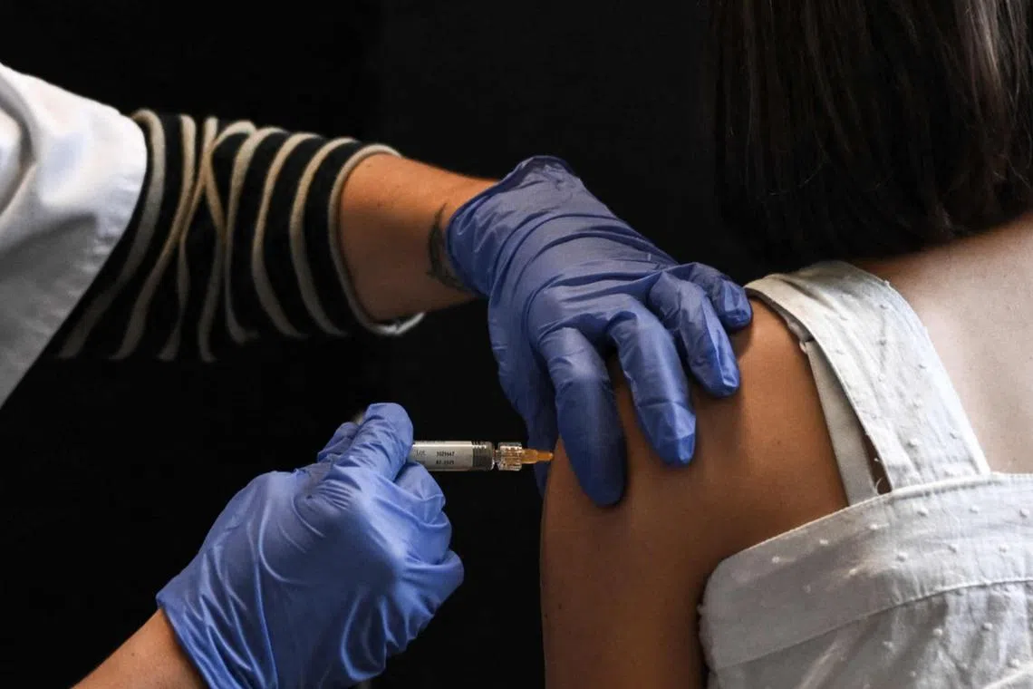 The HPV vaccine is strongly recommended for girls from age nine to women up to the age of 26.