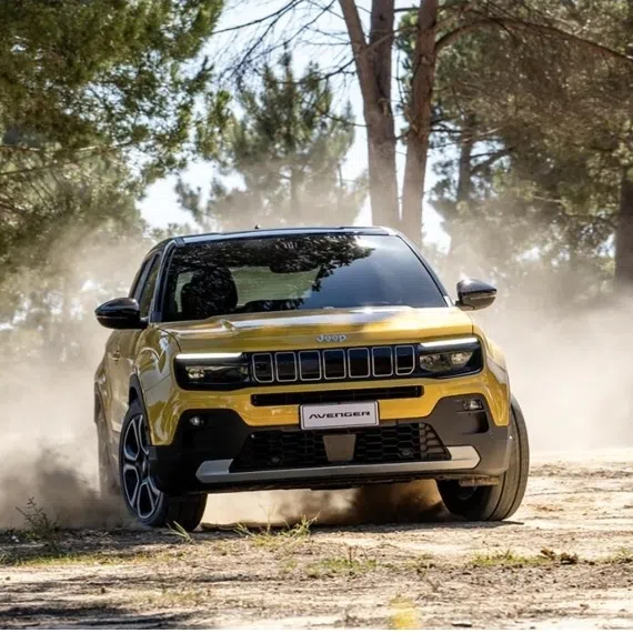 (Clockwise from top left) The Volvo ES90, Toyota Vios Hybrid, Suzuki e Vitara and Jeep Avenger e-Hybrid will be in Singapore in 2026.
