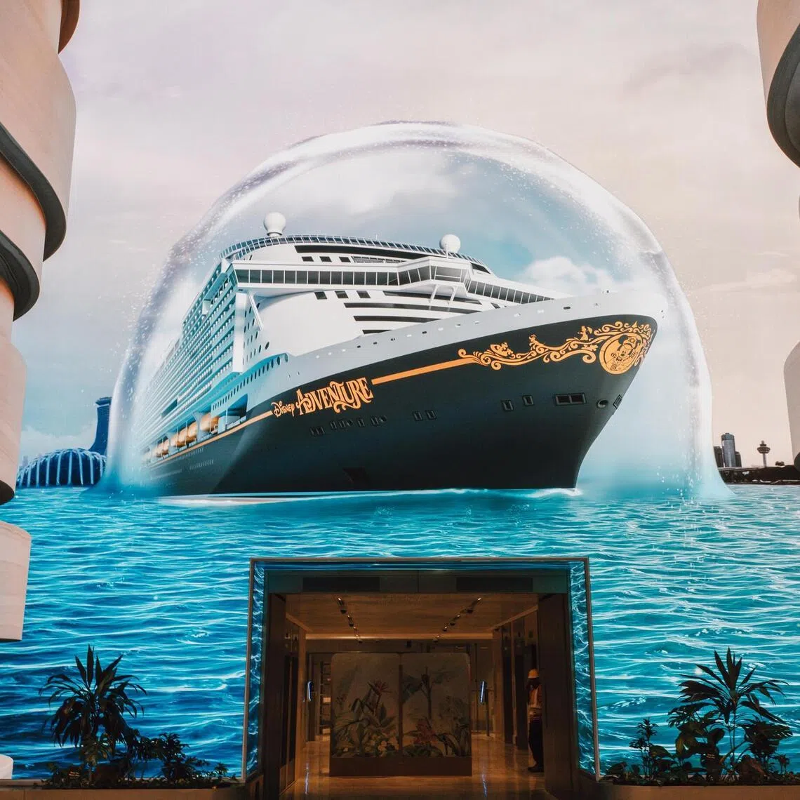 The three-minute animated show will feature scenes inspired by the seven themed areas on the Disney Adventure. 