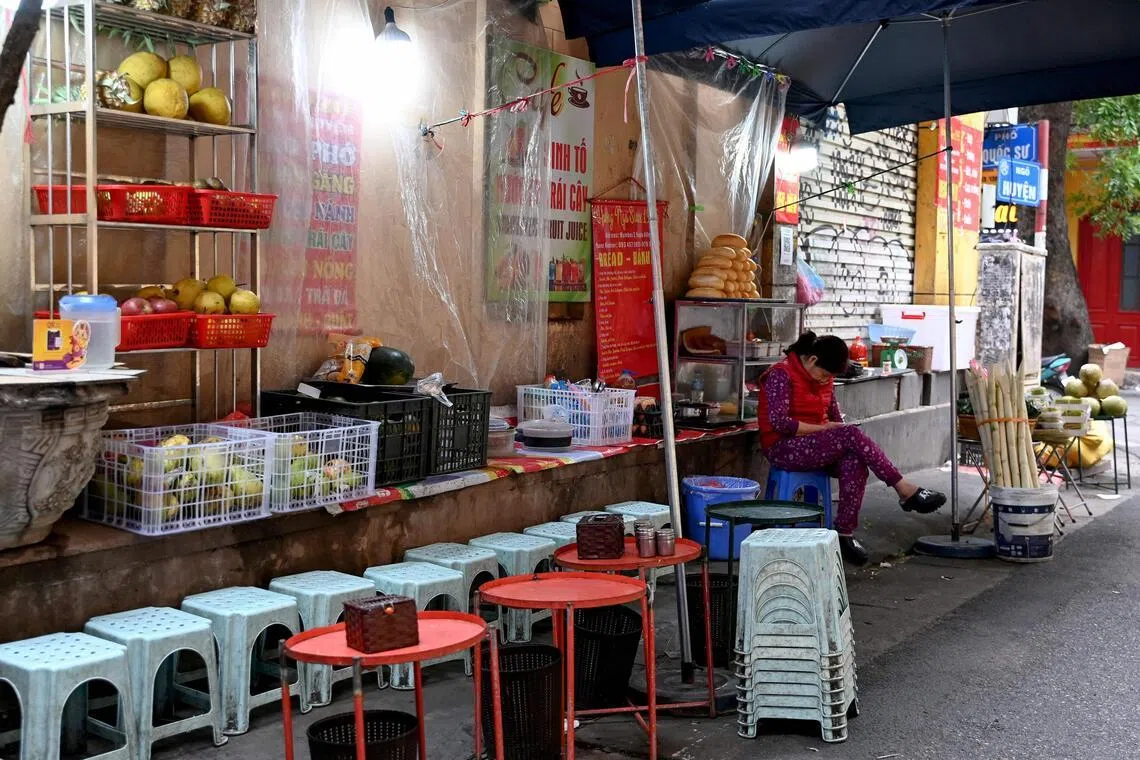 Hanoi's kerbs have long been occupied by bustling food stalls and low plastic stools, a sight some have come to value as the city's distinct tradition. 