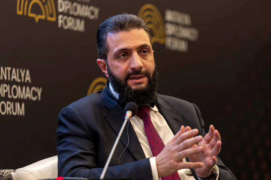 Syrian President Ahmed al-Sharaa said a security deal could pave the way for comprehensive peace between the two countries.