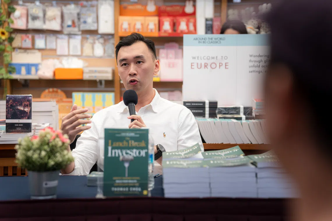 The Lunch Break Investor author Thomas Chua recommends three books to ST readers.