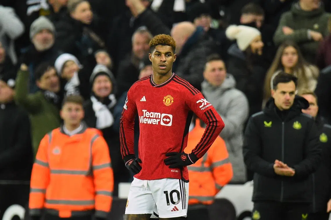 Manchester United forward Marcus Rashford has come under heavy criticism for his apparent lack of interest in his performances on the pitch.