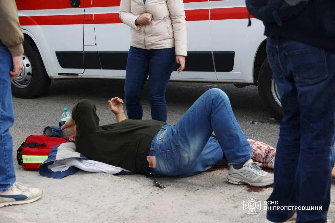 Russian missile kills five civilians in Ukraine’s Dnipro, officials say