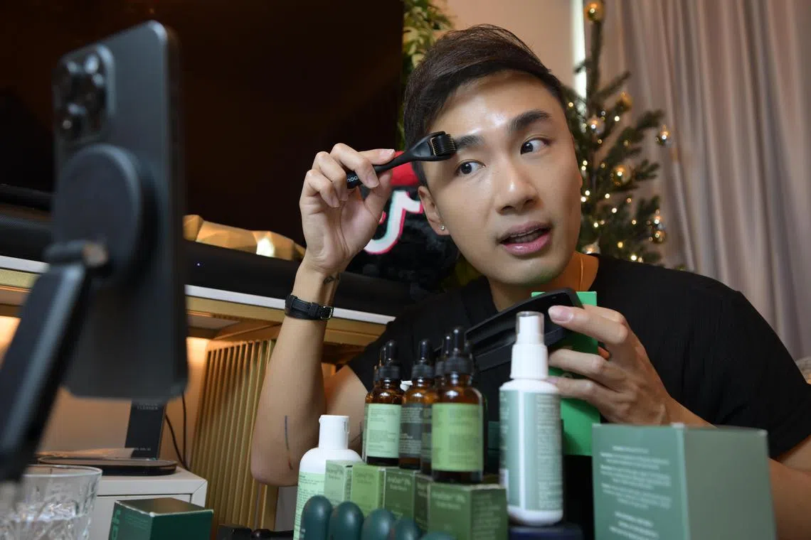 TikTok content creators like Mr Jotham Lim are resurrecting the shoppertainment TV channels of old.