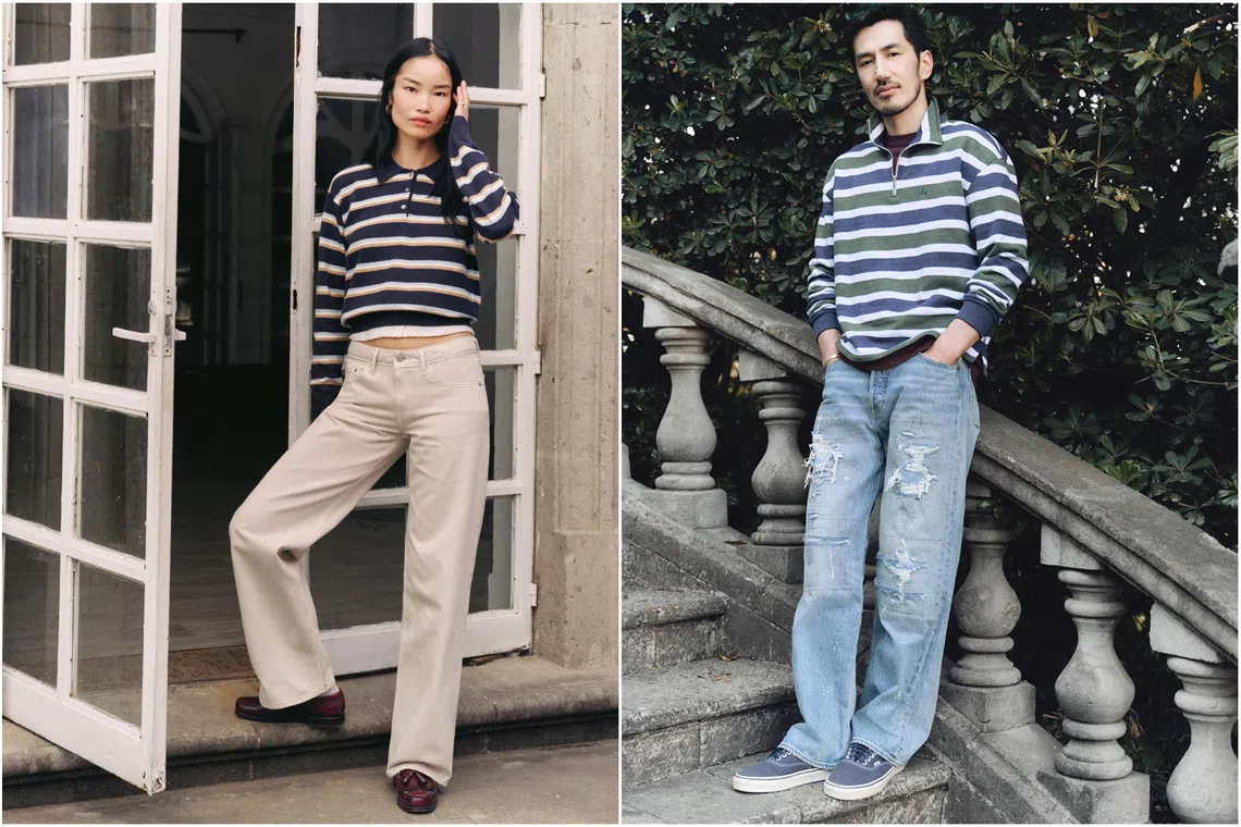 Levi’s Loose Prep collection.