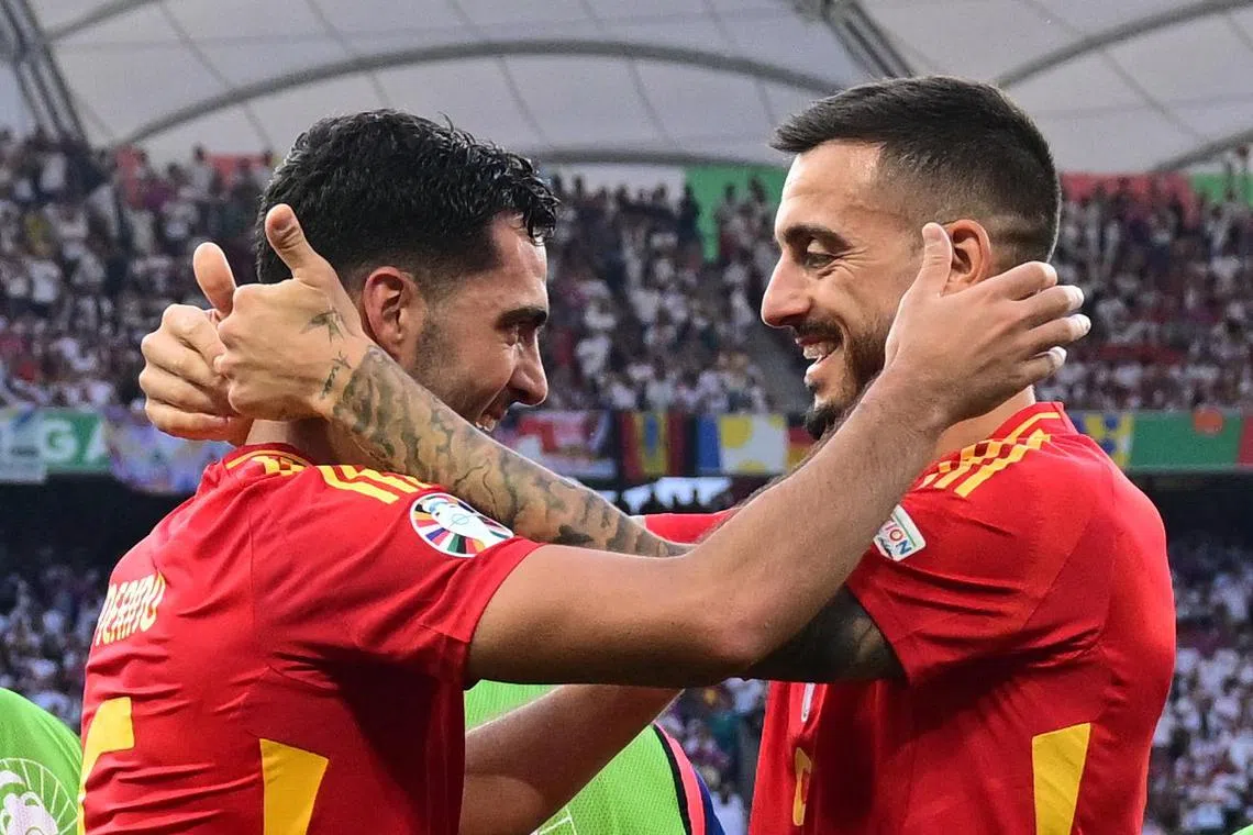 Spain substitute Mikel Merino headed home the winning goal in the 119th minute.
