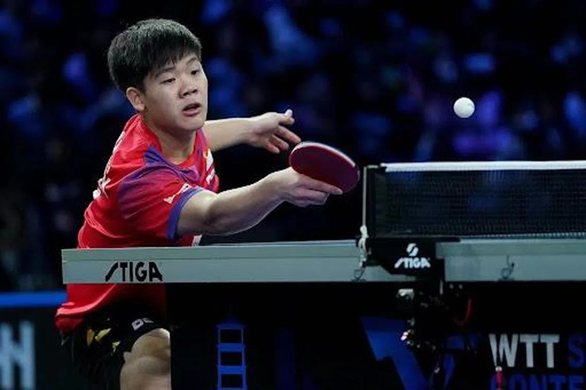 Singapore paddler Izaac Quek, 17, will be looking to do better than his round of 16 finish in 2023.