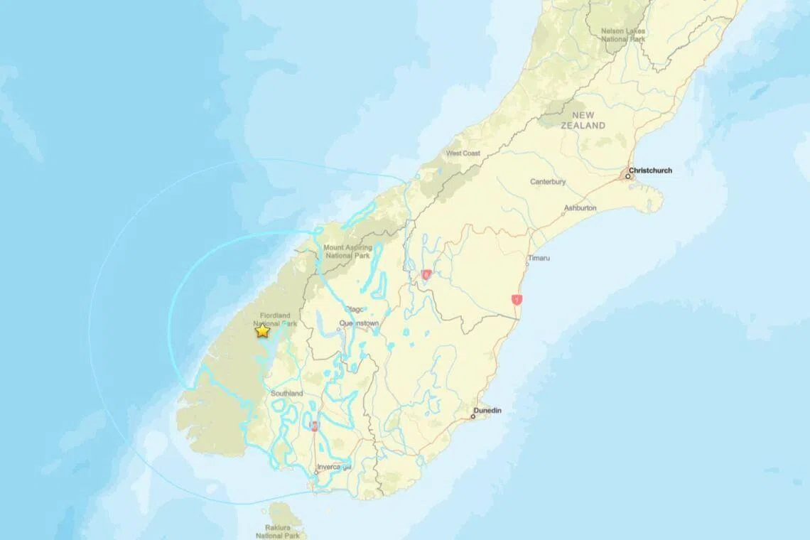 Strong earthquake rattles New Zealand’s South Island; tsunami alert later lifted