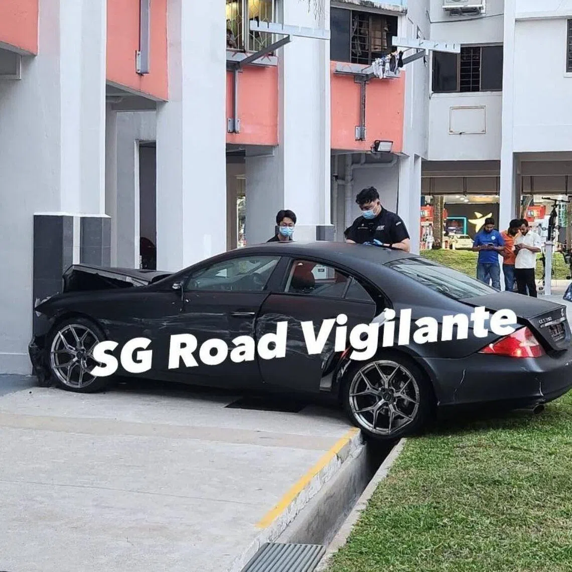 Police said the 32-year-old man had hit a nearby parked car before crashing into the void deck of Block 150 Yishun Street 11 on June 6.