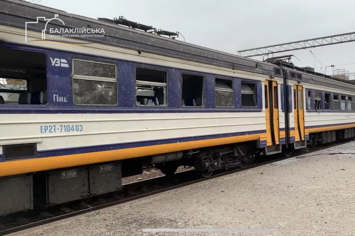 Ukrainian Railways said a Russian strike killed three of its workers in the Donetsk region of Ukraine.