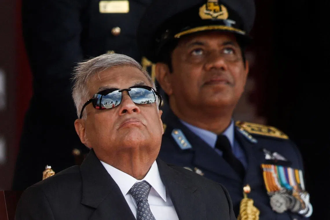 Sri Lankan President Ranil Wickremesinghe said Saturday’s anniversary came at “an extremely critical and challenging time”.