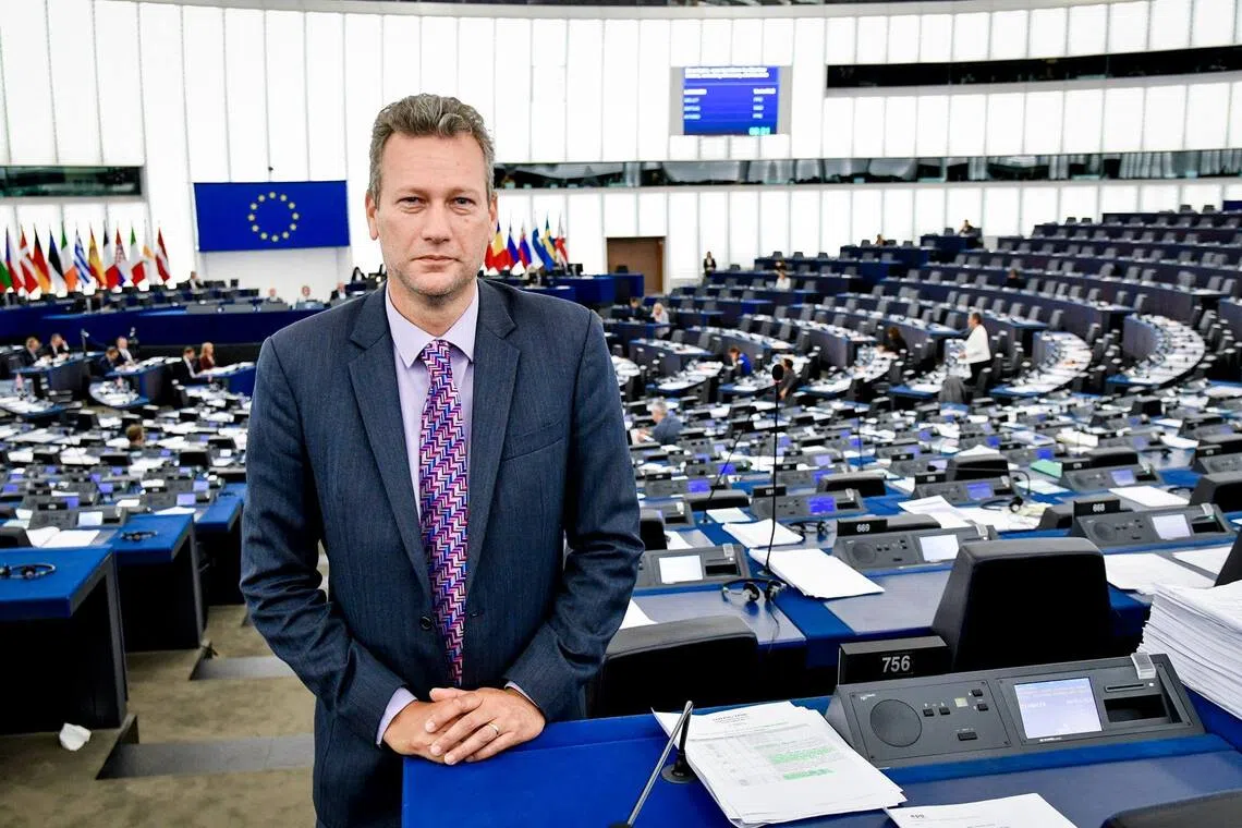 Nathan Gill was paid to ask questions and make statements at the European Parliament related to Russia's invasion of Ukraine.