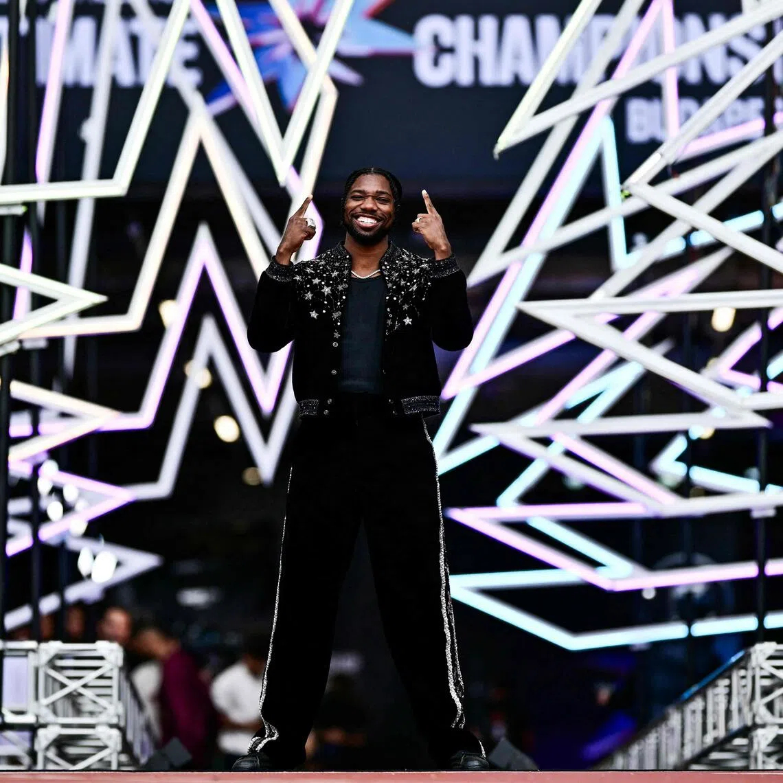 US sprint star Noah Lyles was one of the big names at the championship, created in a television-friendly format designed to keep fans engaged.