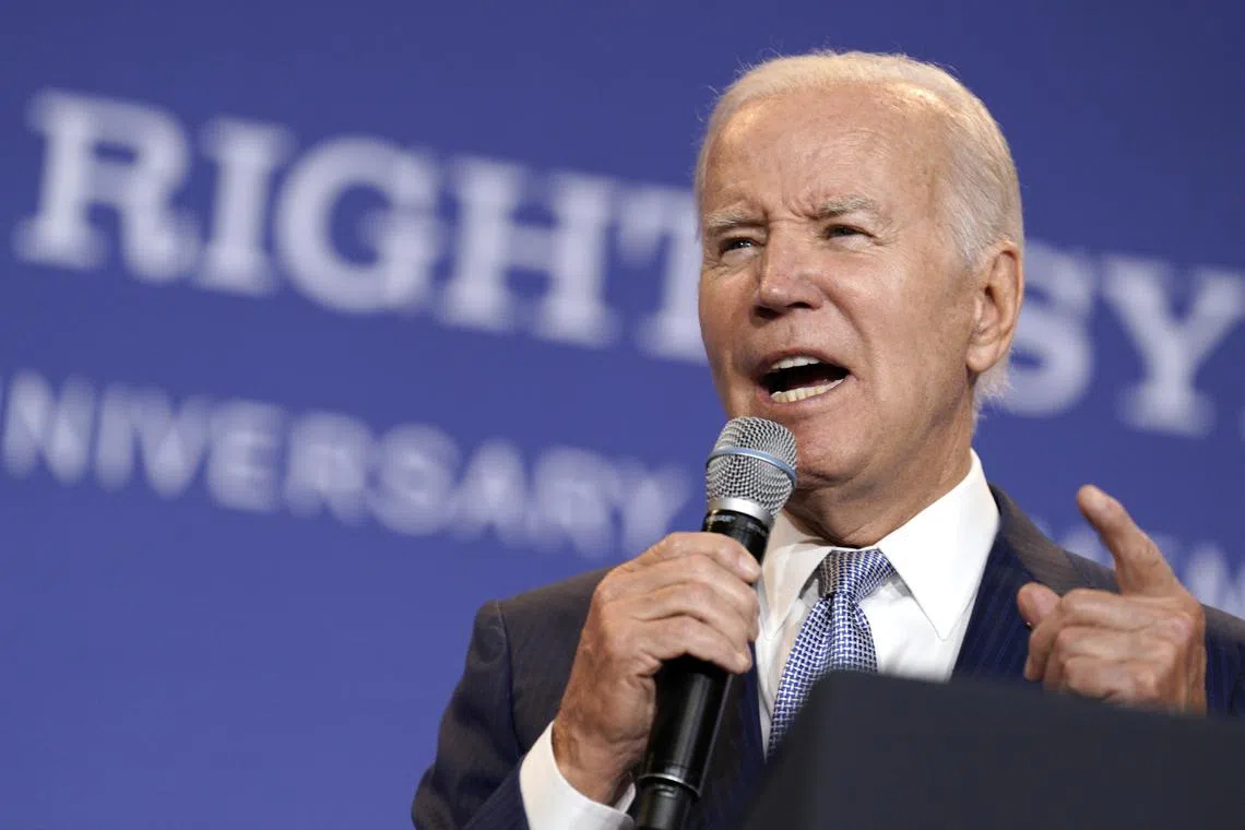 US President Joe Biden is travelling to Maine to lay out his economic case for a second term.