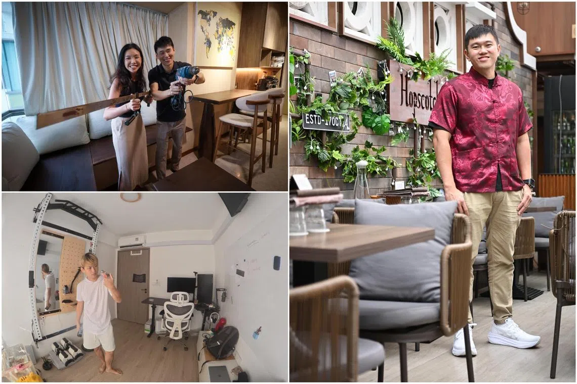 straitstimes.com - Amanda Chai - Singaporeans' DIY renovation works for their homes
